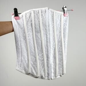 Women's White Corset